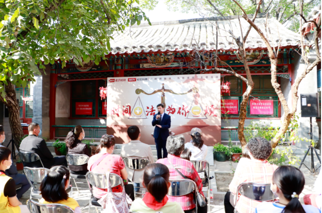 北京京云<a href=http://m.5m1q76o.cn/group/ target=_blank class=infotextkey>律師事務所</a>主任王興華作為北京衛視常駐嘉賓律師受邀參加北京衛視“時間+法”上線活動。